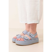 ROMAN Tokalı Sandalet Mavi Y2483101_036