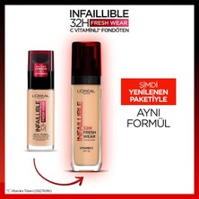 L'Oréal Paris Loreal Paris Infaillible 24H Fondöten 120 VANILLA