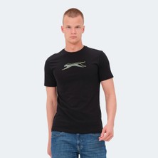 Slazenger VEDRAN KTN Erkek Tişört Siyah