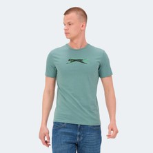Slazenger VEDRAN KTN Erkek  Su Yeşili Tişört