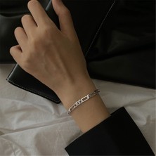 Mingjin Shop 1 Altın Vintage Moda Figaro Zincir Bilezik Erkekler Için Altın Kaplama Küba Zincir Bilezikler Hip-Hop Punk Parti Takı Aksesuarları Hediye (Yurt Dışından)