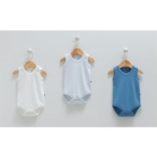 Caramell 3'Lü Kendinden Desenli Renkli Body