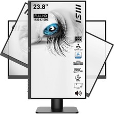 MSI 23.8" PRO MP243XP 1920x1080 (FHD) FLAT IPS 100HZ 1MS ADAPTIVE-SYNC PIVOT MONITOR