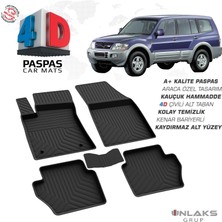 Türkmen Mitsubishi Pajero - 4d Havuzlu Paspas 2000-2006 Arası