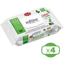 Softline Fresher Yüzey Islak Temizlik Havlusu 100'LÜ x 4 Adet