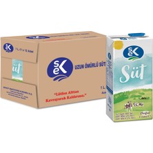 Sek %2 Yağlı Süt 1 L x 12