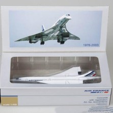 Papajack 14CM 1:400 Concorde Air France 1976-2003 Havayolu Modeli Alaşım Tahsil Ekran Oyuncaklar Uçak Modeli Koleksiyonu Çocuk Çocuk (Yurt Dışından)