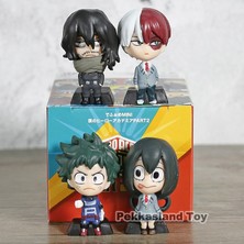 Papajack My Hero Academia Şekil Bebek Ochaco Uraraka Deku Midoriya Katsuki Shoto Bakugou Toga Pvc Aksiyon Figürleri Oyuncak Seti (Yurt Dışından)