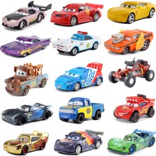 Papajack Mini Karikatür Disney Pixar Araba 3 Yıldırım Mcqueen Jackson Fırtına Mack Amca Kamyon 1:55 Döküm Metal Araba Modeli Oyuncak Noel Hediyesi (Yurt Dışından)