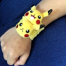 Papajack Takara Tomy Kawaii Pokemon Yumuşak Bilezik Aksiyon Figürü Pikachu Peluş Oyuncaklar Dolması Bebek Mini El Cetvel Oyuncaklar Sevimli Model Çocuklar Hediye (Yurt Dışından)