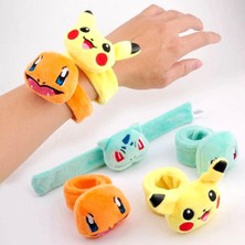 Papajack Takara Tomy Kawaii Pokemon Yumuşak Bilezik Aksiyon Figürü Pikachu Peluş Oyuncaklar Dolması Bebek Mini El Cetvel Oyuncaklar Sevimli Model Çocuklar Hediye (Yurt Dışından)