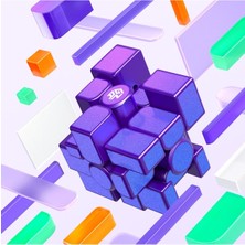 Papajack Gan Mirror Cube Uv- Picube Gan 3x3 Mirror Cube 3X3X3 Manyetik Cubeprofesyonel,bulmaca Oyuncakları, Antistres,alçı Kaplama,çocuk Hediyeleri Gan Mirror M (Yurt Dışından)