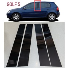 Golf 5 Kapı Direği Kaplama - Golf 5 Piano Black Aksesuar Kaplama Trim