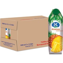 Sek Ananas Aromalı Içecek 1 L x 12