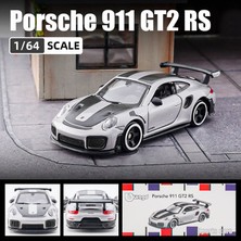 Cacao Bburago 1/64 Ölçekli Porsche 911 Gt2 Rs Minyatür Alaşım Araba Modeli Pres Döküm Araç Porsche 911 Gt2 Rs (Yurt Dışından)