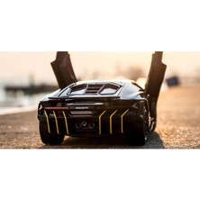 Cacao Lamborghini LP770 Gini Spor Araba Araba Modeli Döküm Araba Modeli Oyuncak Çocuk Ses ve Işık Geri Çekin Araba Çinko Alaşım Oyuncaklar Çocuklar Için Hediye (Siyah)1 (Yurt Dışından)