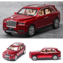 Cacao 1/24 Rolls-Royce Cullinan Model Araba, Alaşım Döküm Koleksiyon Geri Çekin Oyuncak Araba Ses ve Işık ile Çocuklar Için Erkek Kız Doğum Günü Hediyesi1 (Yurt Dışından)