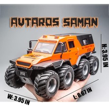 Cacao Şaman Canavar Kamyon 8x8, 1/24 Pres Döküm Model Arabalar Metal Atv Oyuncaklar, Erkek Yetişkinler Için Macera Hediye1 (Yurt Dışından)