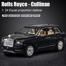 Cacao 1/24 Rolls-Royce Cullinan Model Araba, Alaşım Döküm Koleksiyon Geri Çekin Oyuncak Araba Ses ve Işık ile Çocuklar Için Erkek Kız Doğum Günü Hediyesi1 (Yurt Dışından)