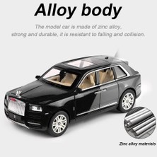 Cacao 1/24 Rolls-Royce Cullinan Model Araba, Alaşım Döküm Koleksiyon Geri Çekin Oyuncak Araba Ses ve Işık ile Çocuklar Için Erkek Kız Doğum Günü Hediyesi1 (Yurt Dışından)