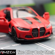 Cacao 1/36 Bmw M4 Csl G82 Sedan Oyuncak Araba Minyatür Model Rmz City Serbest Döngüsü Döküm Alaşım Serisi (Yurt Dışından)