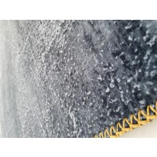Carpettex Bambu Halı Ipeksi Yumuşak Su ve Leke Tutmaz Modern Desenli Renkli