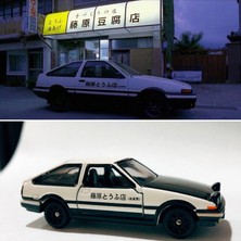 Cacao Tomy Ilk D Toyota AE86 Rx7 Gtr Çocuklar Alaşım Araba Döküm ve Oyuncak Araba Araba Modeli (Yurt Dışından)