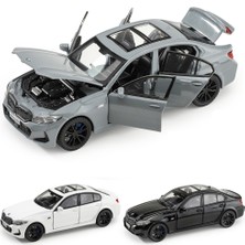 Cacao 1/32 Bmw 320I Suv Açılabilir Sesli ve Işıklı Kapısı Olan Minyatür Döküm Oyuncak Araba Modeli (Yurt Dışından)