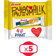 Ülker Kremalı Bisküvi 244 gr x 5 Adet