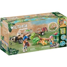 Playmobil Wiltopia 71011 Hayvan Kurtarma Aracı, 4 Yaş ve Üzeri Çocuklar Için Sürdürülebilir Oyuncak