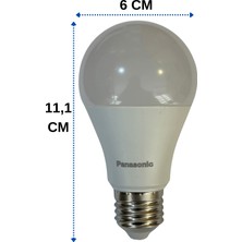 Panasonic 10,5W (75W) 6500K (Beyaz Işık) E27 Duylu LED Ampul (2 Adet)