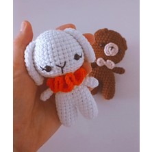 Design By Oykum 3'lü Amigurumi Oyuncaklar (Ayıcık+Köpek+ Tavşan)