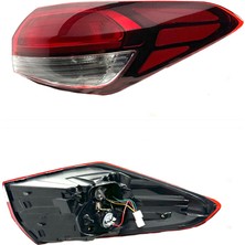 Parça Dünyam Stop Kia Cerato 2015-2018 Dış  Sağ (Ledli)