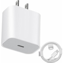 Papajack 20W Hızlı Şarj Pd USB C Şarj Cihazı Apple iPhone 13 Pro 12 11 8 14 ipad Ab Güç Adaptörü Abd Tak Pd Şarj Tipi C Bağlantı Noktası Kablosu (Yurt Dışından)