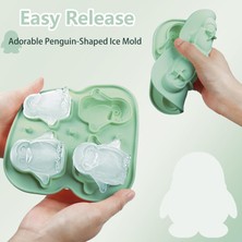 Fybang 3D Penguen Buz Küpü Tepsileri 2'li Paket Silikon Penguen Buz Kalıpları 8 Küp, Bpa Içermeyen, Viski Kokteylleri Için Sevimli ve Komik Hediyeler Yenilikçi Penguen Buz Kalıpları ile B (Yurt Dışından)