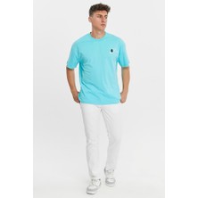 Rey Polo Glendi Oversize Baskılı Tişört