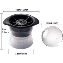 Fybang 2,5 Inç Büyük Küre Buz Küpü Kalıp, 2 Adet Küre Buz Küpü Kalıp, Buz Topu Kalıbı - Viski ve Scotch Için Harika (Yurt Dışından)