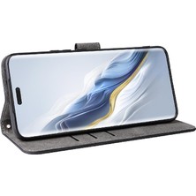 Mays Shop Onur Için Kılıf Sihirli 6 Pro 5g Manyetik Kapatma Flip Folio Cüzdan Pu Kart (Yurt Dışından)