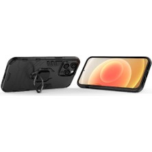 Mays Shop IPHONE 14 Için Kılıf Pro Max 360 &deg; Dönen Halka Kickstand Darbeye Kapak (Yurt Dışından)