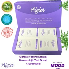 Yosun Peeling Yüz Peelingi Cilt Bakımı Yosun Maskesi Cilt Peeling Cilt Soyucu Leke Akne Sivilce 5 Kullanım