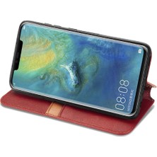 Mays Shop Huawei Mate 20 Için Kılıf Pro Moda Tasarım Cüzdan Fonksiyonu Deri Kılıf (Yurt Dışından)