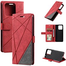 Mays Shop Xiaomi Redmi 10C Manyetik Pu Deri Kart Tutucu Kickstand Cüzdan (Yurt Dışından)