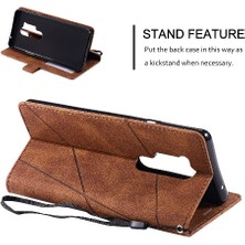 Mays Shop Oneplus 8 Için Kılıf Pro Cüzdan Flip Folio Manyetik Kart Tutucu Kickstand Pu (Yurt Dışından)