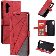 Mays Shop Samsung Galaxy A54 5g Için Kılıf Cüzdan Flip Folio Kart Tutucu Kickstand Pu (Yurt Dışından)