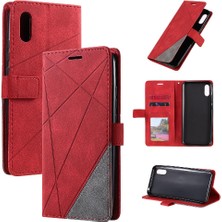 Mays Shop Xiaomi Redmi 9A Için Pu Deri Cüzdan Çevir Folio Darbeye Manyetik (Yurt Dışından)