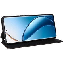 Mays Shop Realme 12 Pro/12 Pro Artı 5g Kart Yuvaları Tutucu 3D Desen Pu (Yurt Dışından)