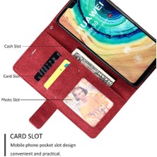 Mays Shop Huawei Mate 30 Için Kılıf Cüzdan Flip Folio Darbeye Manyetik Pu Deri (Yurt Dışından)