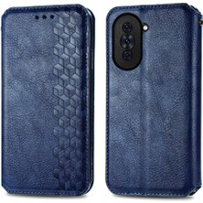 Mays Shop Huawei Nova 10 Için Kılıf Deri Kılıf Moda Tasarım Cüzdan Fonksiyonu Çevirin (Yurt Dışından)