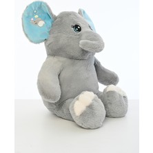 Pufu Toys 70 cm Büyük Kulaklı Fil Peluş Uyku Arkadaşı