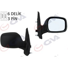 Diş Dikiz Aynasi Sağ Kangoo 01 Elektrikli Isitmali Asferik 5 Fiş VM-132NEHR 18051